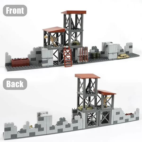 WW2 Army Military Base Building Block Set - Image 4