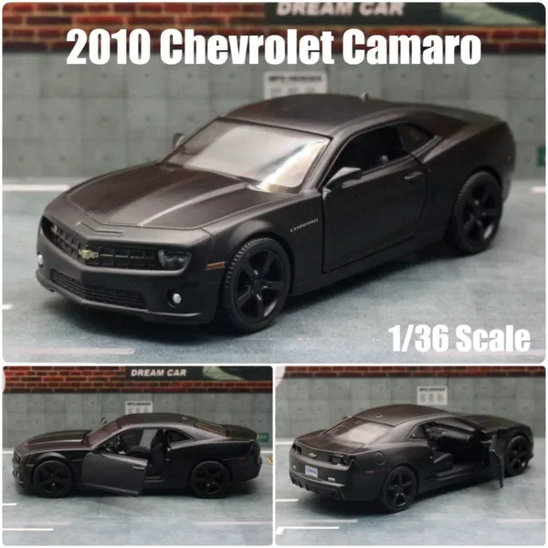 1:36 Chevrolet Camaro Diecast Toy Car Model - Image 7