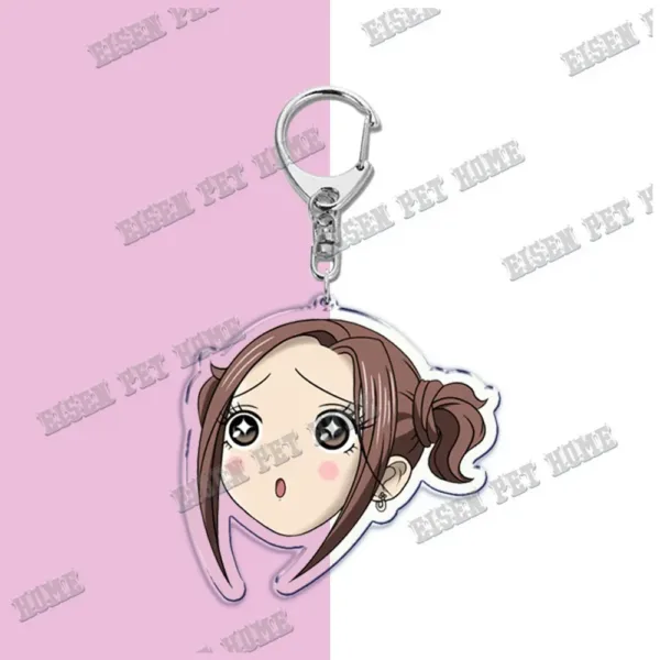 Nana Anime Keychain with Black Stones Pendant - Image 8