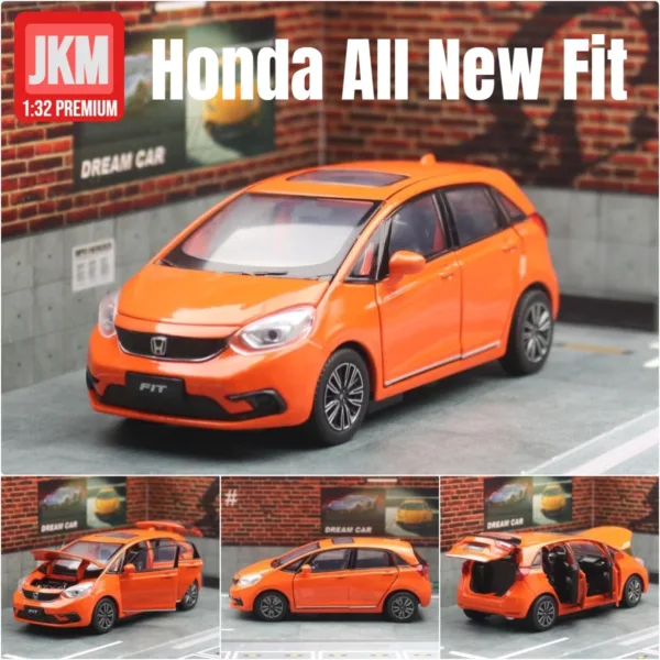 1/32 Scale Honda Fit Diecast Model Car - Image 10