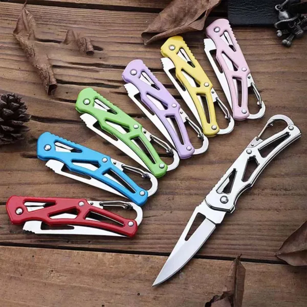 Stainless Steel Folding Camping Survival Knife - Image 2