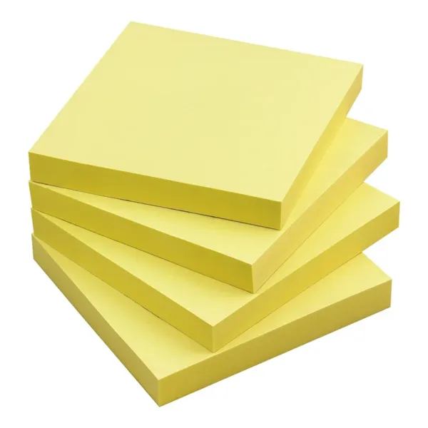 Bright Colored Sticky Note Memo Pads 100 Sheets