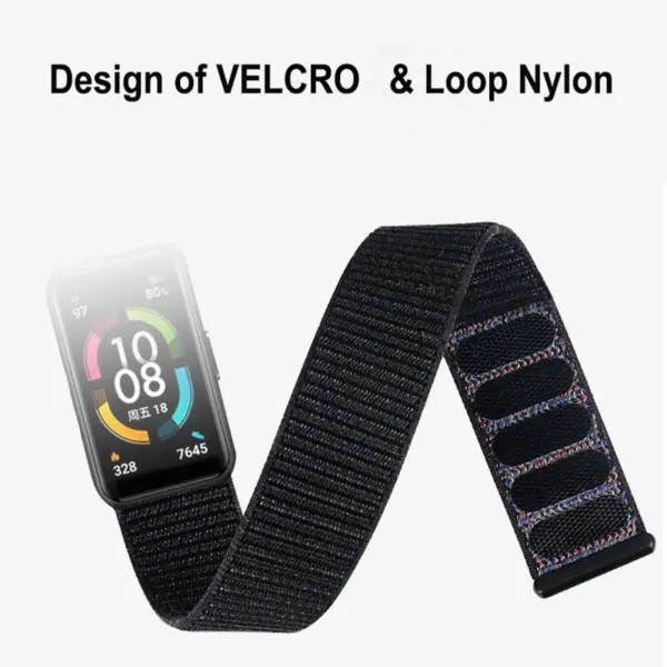 Nylon Loop Strap for Huawei Band 7 8 9 - Image 3