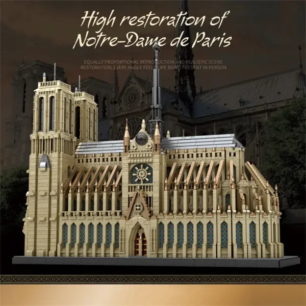 Notre Dame de Paris Building Blocks Set - Image 4