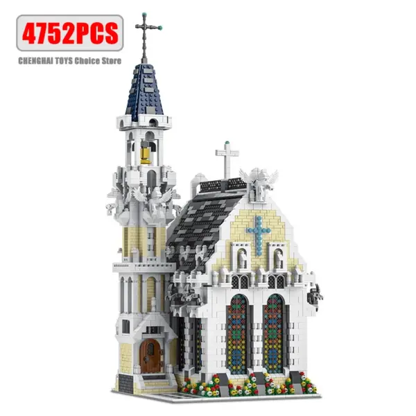 Medieval Church Building Blocks Model 4752 Pieces