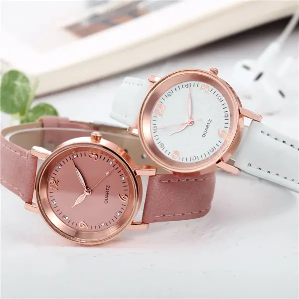 Fashionable Arabic Dial Women's Quartz Watch - Image 2