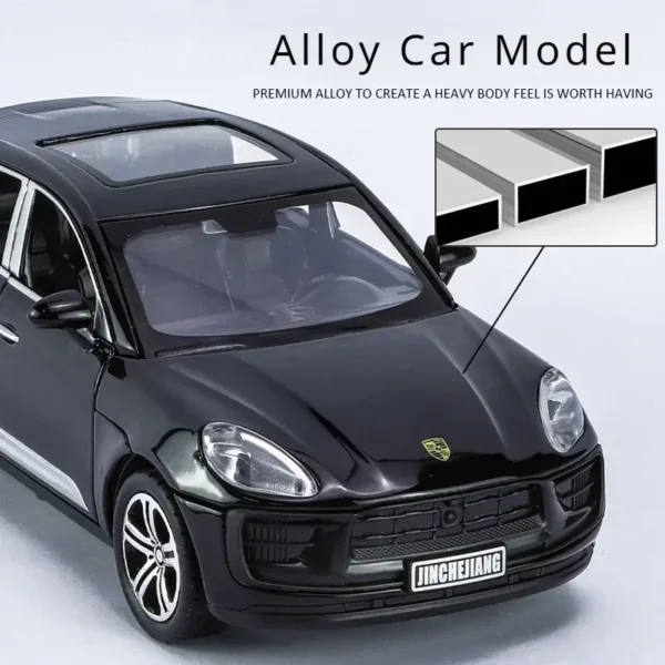 1:32 Porsche Macan T Diecast Model Car - Image 2