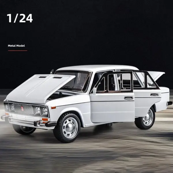 1:24 LADA 2106 Alloy Model with Sound and Light - Image 7