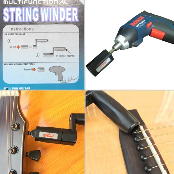 Alice Multi-Function Guitar String Winder Tool - Image 5