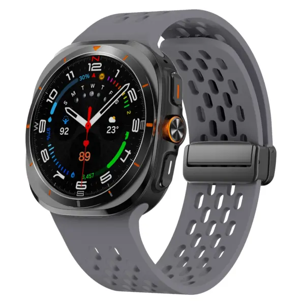 Magnetic Silicone Strap for Galaxy Watch Ultra - Image 17