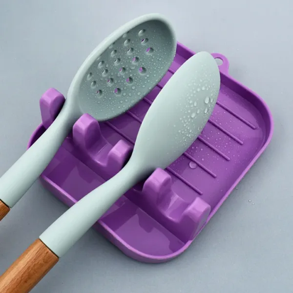 Plastic Spoon and Utensil Holder Rack - Image 3