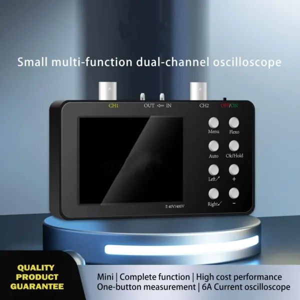 Dual Channel Digital Oscilloscope 50M Sampling Rate - Image 4