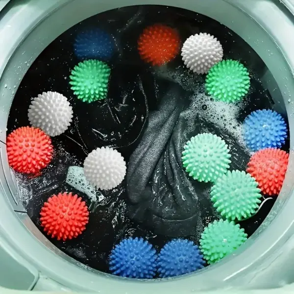 6-Pack Reusable Laundry Washing Balls - Image 6