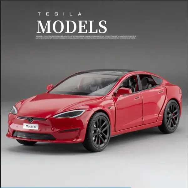 1:24 Alloy Model X Model 3 Model Y Car - Image 8