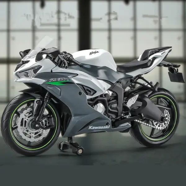 1/12 Scale Kawasaki Ninja ZX-6R Model Bike - Image 11