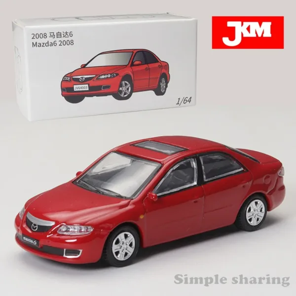 Mazda 6 2008 1/64 Diecast Model Car - Image 4