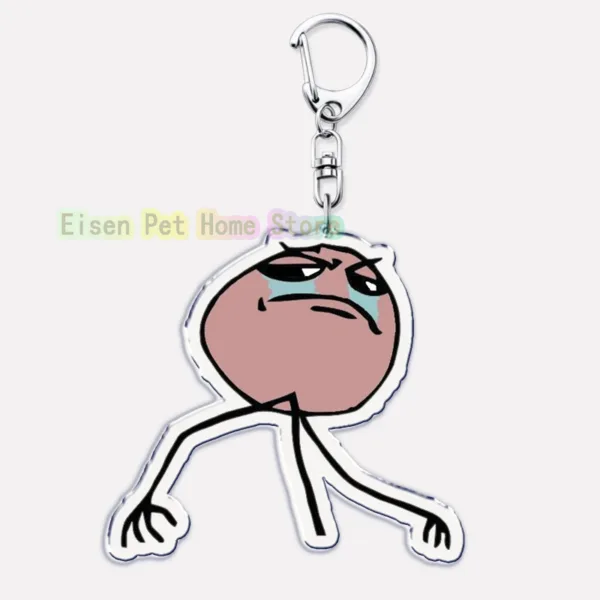 TrollFace Keychain for Bags and Accessories - Image 12