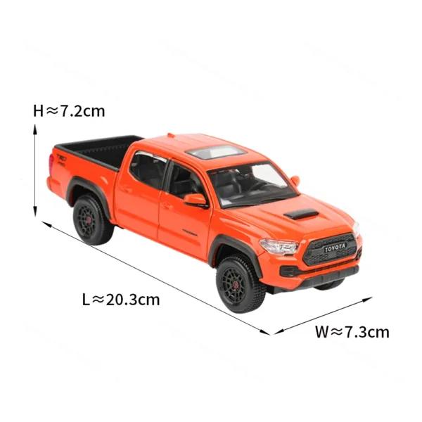 Maisto 1:27 Toyota Tacoma Diecast Model Car - Image 3