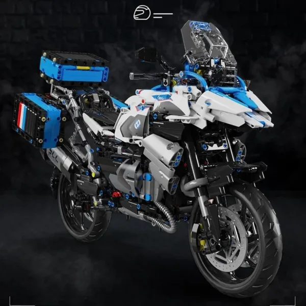 Motorcycle Building Block Model 2396 Pieces - Image 2