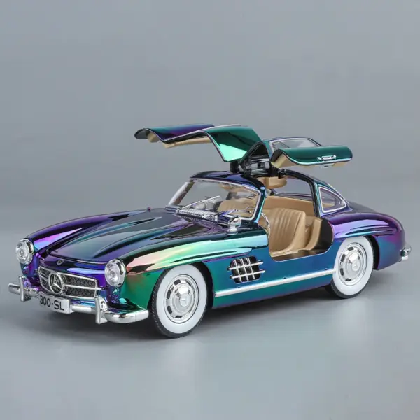 1:24 Mercedes-Benz 300SL Diecast Model Car - Image 9