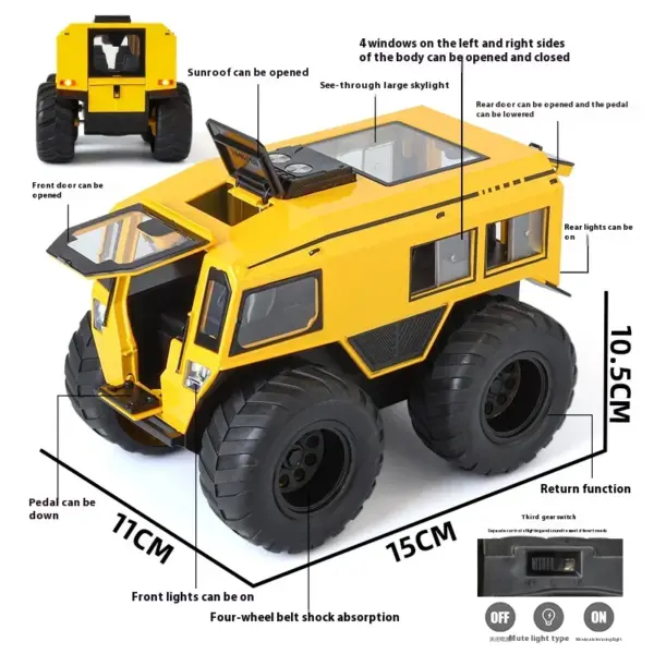 1:24 All Terrain Russian Sherp Diecast Model - Image 2