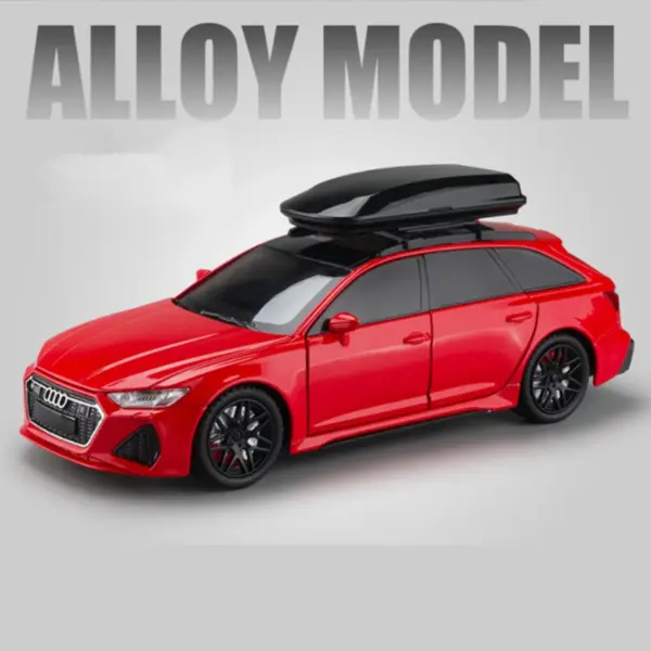 1/24 Audi RS6 Diecast Alloy Car Model - Image 13