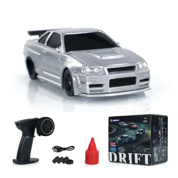 1/43 Scale 4WD RC Drift Car Model - Image 9