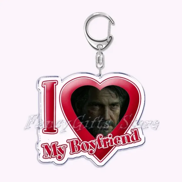 The Last of Us Joel Ellie Keychain Silver - Image 23