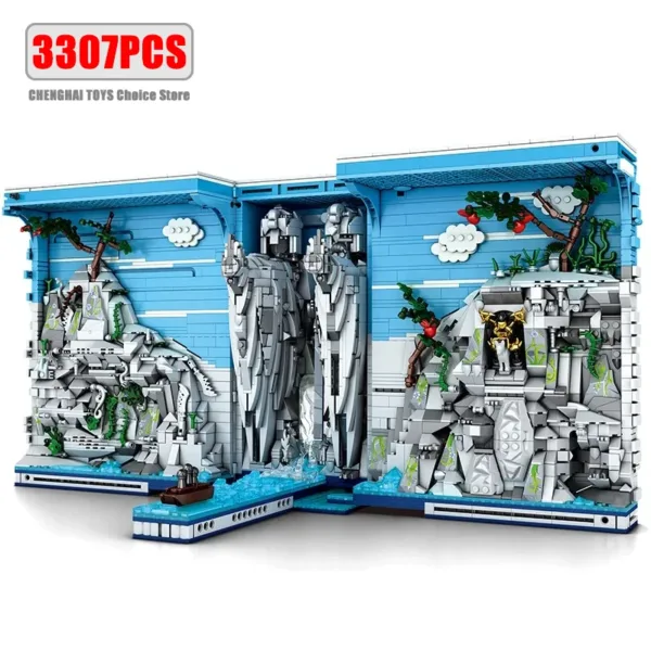 3307PCS Egypt Kingdom Building Blocks Statue Set