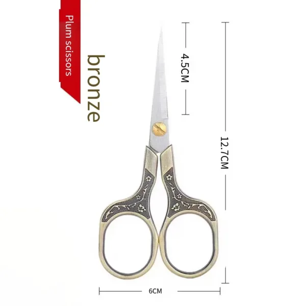 Vintage Stainless Steel Sewing Scissors 12.7cm - Image 7