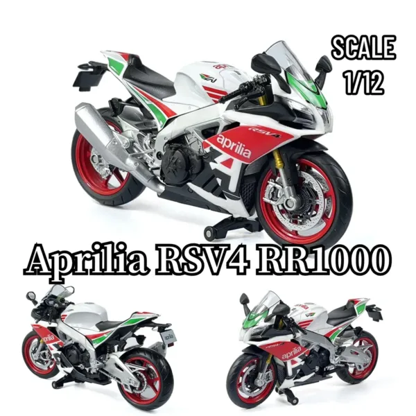 1:12 Scale YAMAHA YZF-R1M Motorcycle Model - Image 11