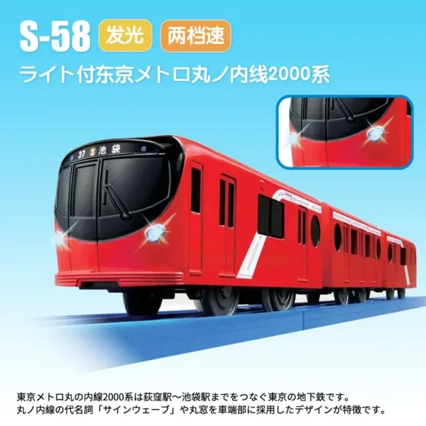 Tomica Plarail Electric Train Model Kit - Image 3