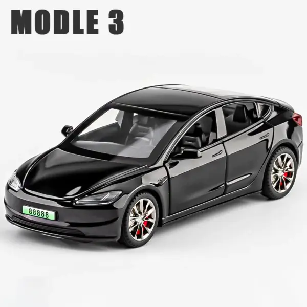 1:32 Model 3 Diecast Alloy Car Toy - Image 6