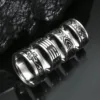 Geometric Stainless Steel Ring for Men and Women