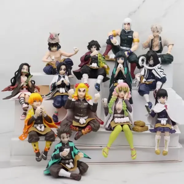 Demon Slayer Anime Action Figures Set 15cm