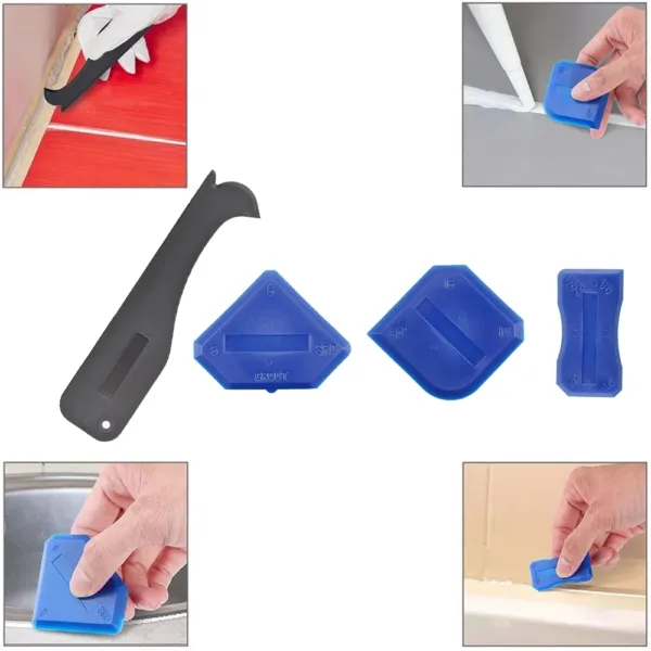 5 In 1 Silicone Scraper and Sealant Tool Set - Image 3