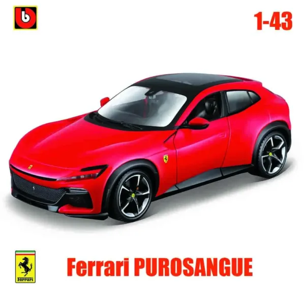 Bburago 1:43 Scale Ferrari Diecast Model Collection - Image 3