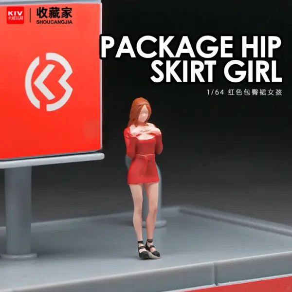 1/64 Scale Painted Fashion Girls Figurine - Image 7