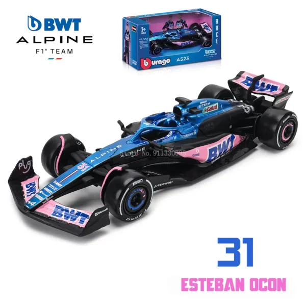 Bburago 1:43 Scale Luxury F1 Car Model - Image 15