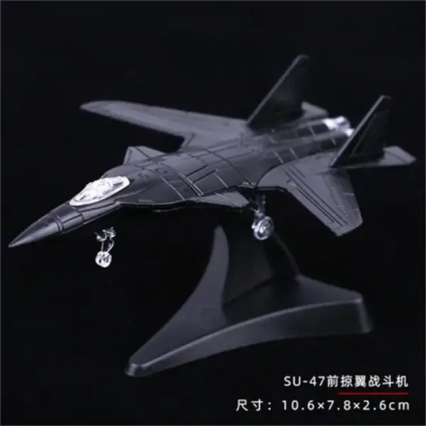 SU-47 Fighter Model Kit 1:165 Scale