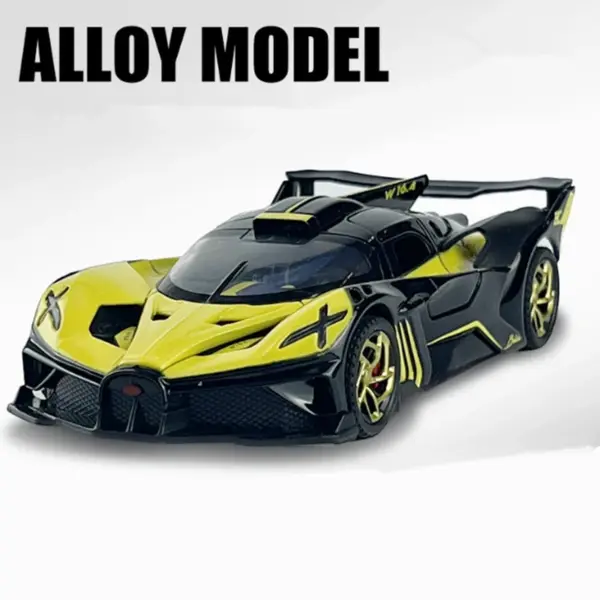 1:32 Bugatti Bolide Diecast Alloy Car Model - Image 9