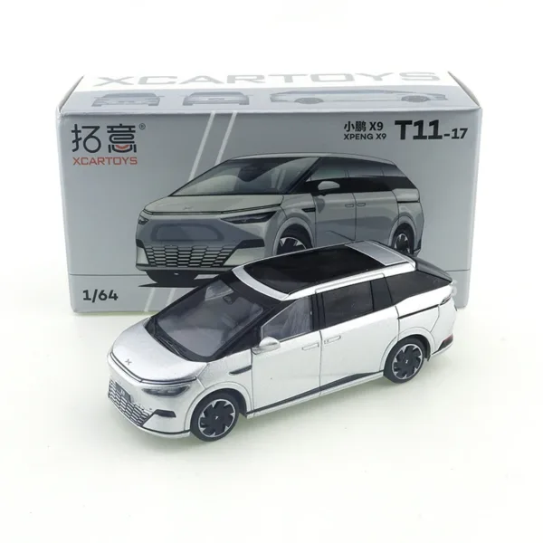 Xiaopeng X9 1/64 Diecast Metal Car Model - Image 7