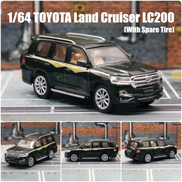 1/64 Scale Toyota Land Cruiser Model Car - Image 11