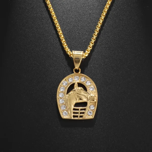 Lion Head Pendant Necklace for Men - Image 19