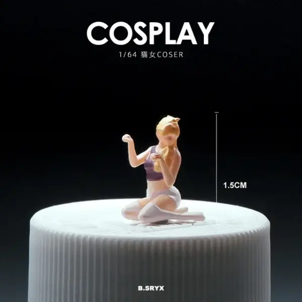 1/64 Scale Painted Miniature Doll Model - Image 46