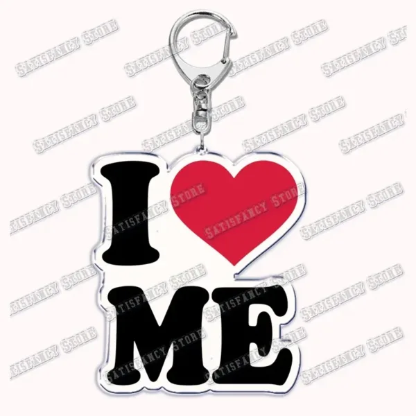 Silver Keychain with Heartfelt Letter Design - Image 16