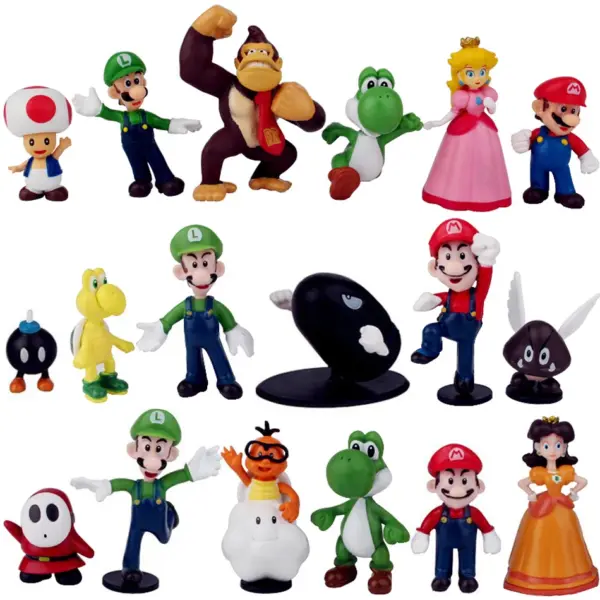 Super Mario Bros PVC Action Figures Set - Image 8