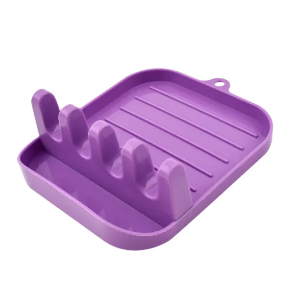 Plastic Spoon and Utensil Holder Rack - Image 11