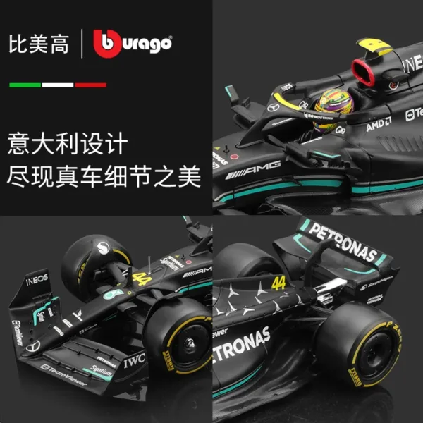 Bburago 1:24 Mercedes AMG F1 Model Car - Image 2