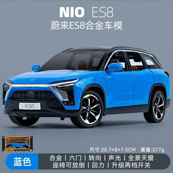 1:24 NIO ES8 Diecast Metal Model Car - Image 7